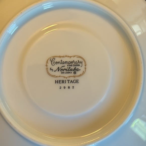Noritake Heritage 2982 - Teacups and saucers in mint condition. 7 sets. - Picture 5 of 5